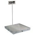 Detecto In-Floor Dialysis Scale, 48"x48" SS Deck ID-4848S-855RMP